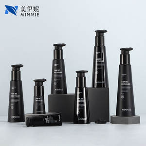 Minnie Transparent Conical <b>Plastic</b> Pump Bottle 30ml 100ml Cosmetic Skincare Lotion <b>Packaging</b> - Product Image 2