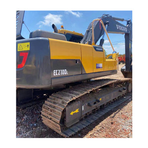 รถขุดไฮดรอลิกขนาดใหญ่ Volvo EC210 มือสอง น้ำหนัก 21 ตัน สำหรับงานดินและงานโยธา - Product Image 2