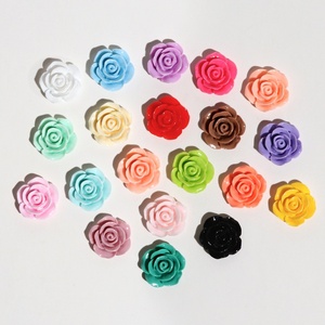 2026 Accessori <span class=keywords><strong>Piccoli</strong></span> Eco-Friendly a Forma di Rosa Simulata, Colla Crema Camelia, Materiali per Gioielli Fai-da-te, Fibbie per Scarpe con Foro, Materiali per Nail Art - Product Image 4