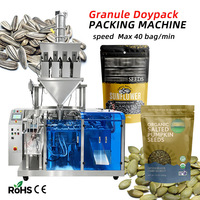Machine d'emballage automatique Doypack pour graines de citrouille et de tournesol, machine d'emballage de sachets préformés