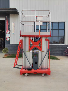 Plataforma de trabajo aéreo de mástil vertical compacta de 6-16m de aleación de aluminio eléctrica de suministro de fábrica OEM para acceso estrecho - Product Image 6