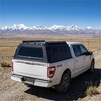 Couverture rigide pratique en alliage d'aluminium 4x4 pour camions pick-up avec benne de 6,1 à 6,5 pieds