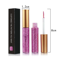 Fard à paupières scintillant imperméable de haute qualité OEM Highlight Shine Eyeliner liquide de couleur scintillante longue durée