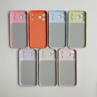 Coque de protection magnétique en marbre pour iPhone 17 Pro Max 16 15 avec grande fenêtre et cadre de protection d'objectif en verre – Vente en gros usine
