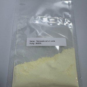 Geoquin GQ-N-Ce01 99.95% Zuiverheid 10-30nm Nanoschaal Ceriumoxide Nanopoeder Voor Lithium-Ion Batterij Positieve Elektrode - Product Image 1