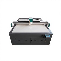 Machine de découpe d'autocollants CNC à plat numérique pour panneaux KT et étiquettes, avec fonction de demi-découpe, vente directe usine