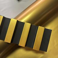 2025 exclusivo clásico mate color oro estampado en caliente paneles de pared y marcos de fotos con lujo atemporal
