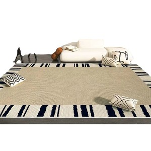 Modern Geometric Area Rug Rectangle Stain Resistant Living Room Bedroom Full Coverage Non Slip Mat - Product Image 5
