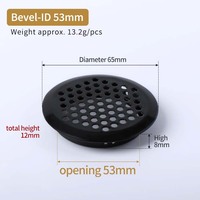 Petit trou de ventilation de couverture d'évent pour l'évent de cuisinière à gaz pour l'armoire de cuisine