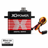 Motor Servo Digital sin Escobillas XQ-POWER de 85 kg, Gran Torque, Resistente al Agua, Engranaje de Acero de 25T, Programable para Coche RC y Robot, 16.8V, ¡Oferta!