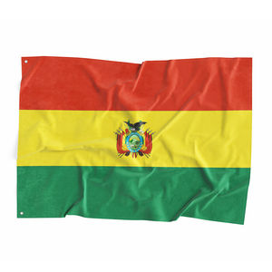 <span class=keywords><strong>Bandera</strong></span> de <span class=keywords><strong>Bolivia</strong></span> de 3x5 Pies, Banderas Nacionales Bolivianas de Poliéster con Ojales de Latón - Product Image 2