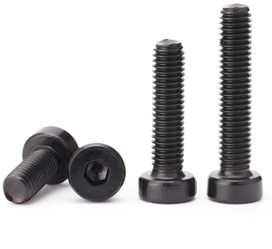 สกรูหัวหกเหลี่ยม DIN7984 M4 ยาว 6 มม. สีดำ สแตนเลส - Product Image 2