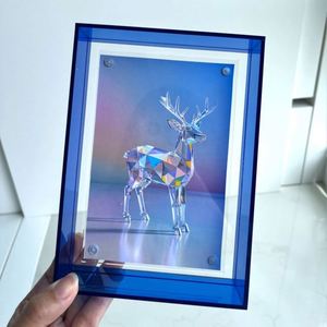 Transparent Acrylic Photo <b>Frame</b> & Display Rack FA03 (A4/<b>A5</b>/A6 Sizes) for Apparel Food Candy Advertising Posters - Product Image 2