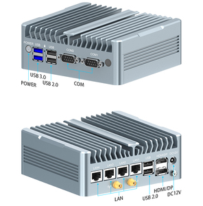 Mini PC Industrial sin Ventilador para Gamers, OEM/ODM, con Procesadores Intel i3, i5, i7 de 10ª Generación, Compatible con Windows 10, VGA, DC12V, Venta al por Mayor - Product Image 3