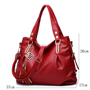 Newest Ladies Bags High Quality Pu Leather Shoulder Bags Trendy Fashion Latest Luxury Women's Women's Tote Bags - Product Image 2