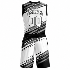 Unisex Basketball Uniform Customized Personalized Sublimation Printed 100% <b>Polyester</b> Breathable Sleeveless <b>Shirts</b> Tops Custom - Product Image 3