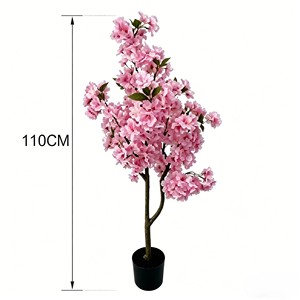 Artificial <b>Plant</b> Sakura Tree Home Indoor Decoration - Product Image 2