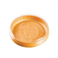 PET plastic transparante, food grade, biologisch afbreekbare, zeefdruk bedrukte, op maat gemaakte kleur taartdoos, afhaallocatie voedselverpakking, bakblik
