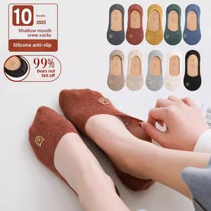 Chaussettes courtes tête de <span class=keywords><strong>chat</strong></span> style mince d'été pour femmes Chaussettes de bateau inspirées des célébrités Internet antidérapantes Bouche peu profonde Invisible No Show - Product Image 5