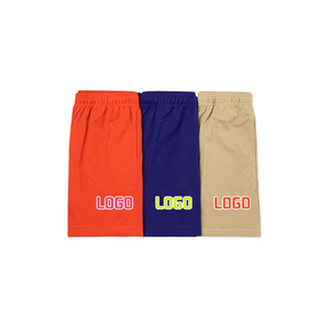 Pantalones Cortos Deportivos Personalizados para Hombre 2024, Cintura Elástica, Secado Rápido, Transpirables, Lisos, de Punto, para Correr - Product Image 1