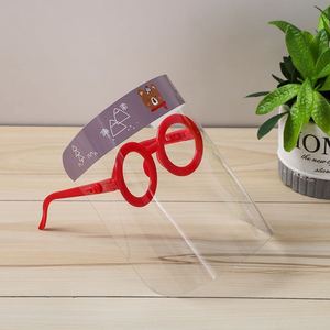 Venta al <span class=keywords><strong>por</strong></span> mayor los niños al aire libre <span class=keywords><strong>cara</strong></span> visera gafas Anti polvo Escudo de plástico lente para <span class=keywords><strong>la</strong></span> escuela - Product Image 5