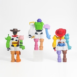 Figuras de Acción de Toy Story: Woody, Buzz <span class=keywords><strong>Lightyear</strong></span> y Jessie, Bloques de Construcción de Robots, Modelo de PVC, Juguete Coleccionable, Adorno, Regalo para Niños - Product Image 3