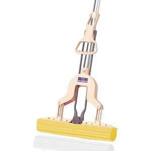 Ensemble de <span class=keywords><strong>balai</strong></span> de vadrouille en éponge PVA absorbante et long poteau télescopique, vadrouille en <span class=keywords><strong>microfibre</strong></span> pour la cuisine - Product Image 1