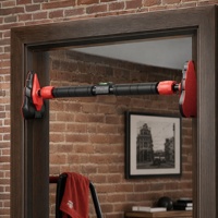 Alat Fitness Pull-Up Bar untuk di Rumah, Pemasangan di Pintu, Dapat Disesuaikan, Tanpa Perlu Pengeboran, Ukuran S/L/XL