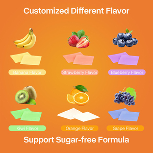 Tiras Orales de Vitamina D3 Veganas para Adultos, Personalizadas OEM/ODM, Favorecen la Salud Ósea e Inmunológica, Acción Rápida - Product Image 3