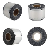 Film d'étanchéité personnalisé avec logo pour gobelets à bulles en plastique, film Boba, rouleau de film d'étanchéité pour gobelets à thé au lait en papier, gobelets en PP