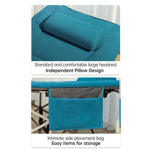 <span class=keywords><strong>Cama</strong></span> Plegable Portátil Individual Ligera de Metal para Camping, <span class=keywords><strong>Cama</strong></span> Plegable para Camping al por Mayor - Product Image 3