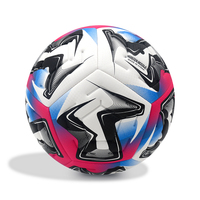 Ballons de football en cuir PVC personnalisables de haute qualité, écologiques, différents types, taille 5 officielle pour compétition professionnelle.