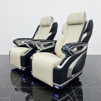 Siège de voiture de luxe OEM avec accoudoir rabattable et mobile, grand espace, pour Vito Metris W447 W448