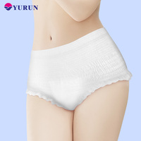 Culottes menstruelles jetables à taille haute très élastiques pour femmes, culottes d'incontinence jetables, sous-vêtements menstruels pour femmes
