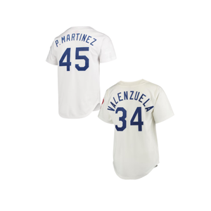 Camiseta de Béisbol Americana Cosida al por Mayor, 42 Jackie Robinson, 34 Fernando Valenzuela, 31 Mike <span class=keywords><strong>Piazza</strong></span>, 55 Hershiser, 45 Martinez - Product Image 6