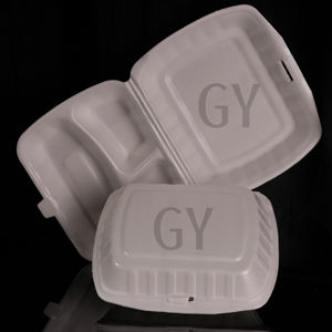 Cajas de Comida Desechables de Espuma, Contenedores de Espuma para Alimentos, Contenedores de Espuma de un Solo Uso, Cajas de Espuma para Llevar, Contenedores de Espuma - Product Image 1