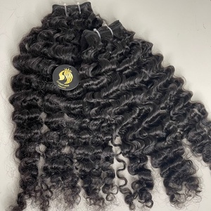 CDYHAIRVN Precio de Fábrica Colección Cloudy Hair Extensiones de Cabello Humano Virgen Vietnamita Rizado Birmano con Base de Seda Proveedor - Product Image 2