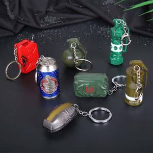 ZY0812A Pub Llavero Humo <span class=keywords><strong>Granada</strong></span> Stun Grenade Juego Juguete Tambor <span class=keywords><strong>de</strong></span> aceite Llavero - Product Image 1
