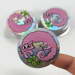 Chất lượng cao tùy chỉnh chết cắt vinyl dán phim hoạt hình không thấm nước thiết kế bán buôn cho nến in ấn kỹ thuật số <span class=keywords><strong>Sticker</strong></span> tấm mô hình - Product Image 2