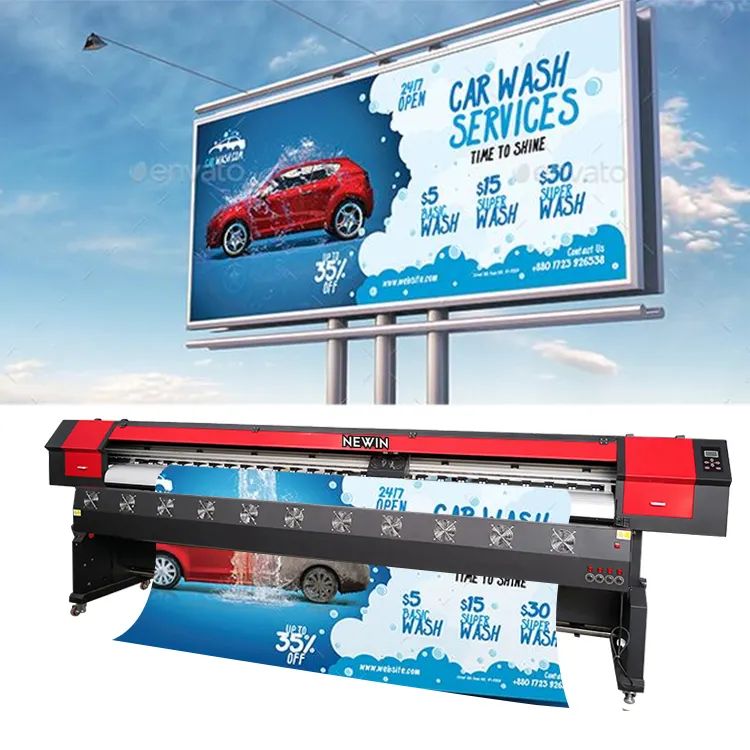 Impresora i3200 de 4 cabezales 320, eco-solvente, 320cm, 3,2 m, máquina de impresión de banner flexible dx11