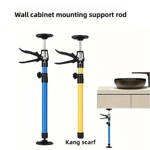 Pabrik grosir 30-220cm tiang dukungan teleskopik Jack ekstensi dapat disesuaikan untuk langit-langit <span class=keywords><strong>Drywall</strong></span> kabinet gantung hemat tenaga kerja - Product Image 2