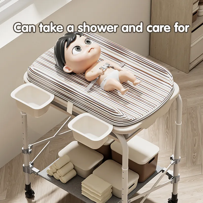 2024 Manufacturer Foldable Standing Baby changing table