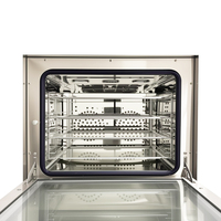 Horno de Convección Eléctrico Comercial de 220V, Automático, Digital, de Acero Inoxidable, para Croissants, Equipo de Cocina Comercial