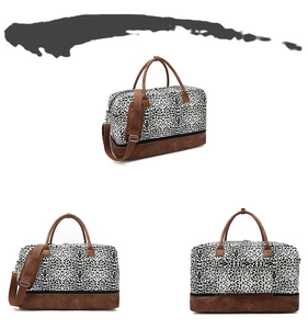 Bolsa de viaje a rayas clásica en stock y personalizada, equipaje de mano de lona, bolsa de viaje de gran capacidad, paquete de viaje para hombres y mujeres - Product Image 2