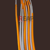 Accessoires professionnels pour ring de boxe : Cordes de ring colorées pour le Muay Thai et les centres de combat