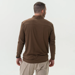 <span class=keywords><strong>Felpa</strong></span> da Golf Autunnale con Zip 1/4 Personalizzata con Logo Ricamato di Alta Qualità Lussuosa e Semplice per <span class=keywords><strong>Uomo</strong></span> - Product Image 2