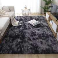 Offre Spéciale gros tapis moelleux salon tapis maison décoratif pile shaggy tapis tapis personnalisés