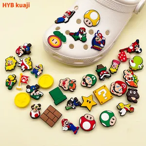 New Arrivals Factory Direct Sale Various Fashion Themes Soft Pvc Lovely And Beautiful 2d Shoes Charms