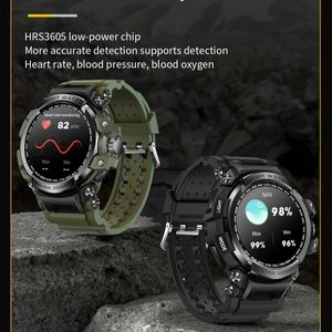 LC16 Herren Smart Watch IP68 Wasserdicht BT Calling Sports Schlaf monitor Multi-Sport-Modus Kompatibles Android IOS Magnetic Charging - Product Image 4