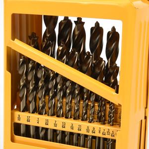 Broca de Punta piloto HSS de 29 piezas, flauta parabólica de alta resistencia, vástago de 3 planos, perforación rápida para perforación de metal - Product Image 4